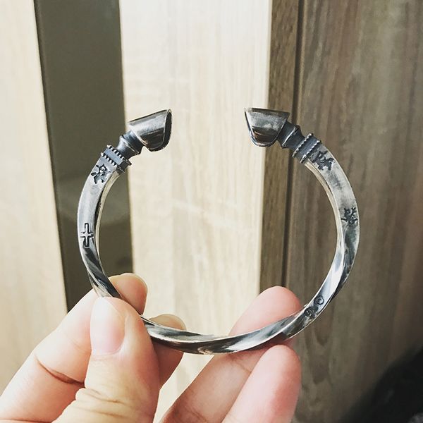 

adjustable viking horseshoe hoof(hooves) war bracelet ship, Black