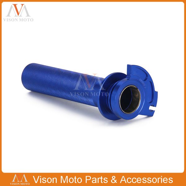 

billet 7/8" 22mm throttle clamp twist tube grip for husqvarna tc85 2014-2017 tc125 tc250 te125 te250 te300 2014 2015 2016