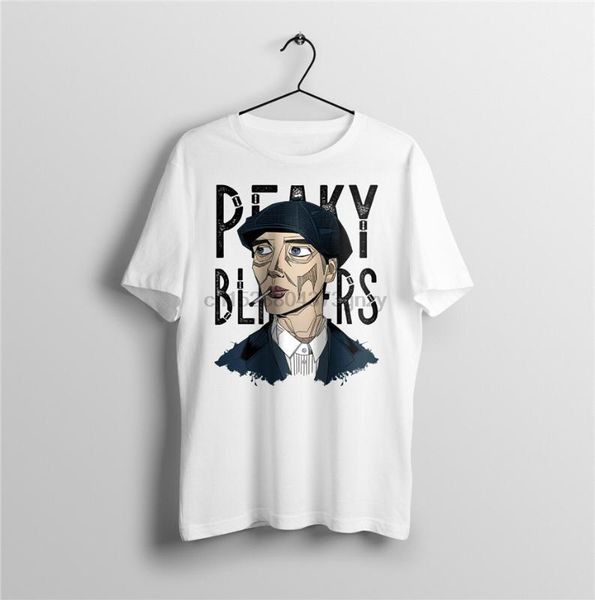 

shelby - peaky blinders design - mens t-shirt s-2xl 2xl 23xl tee shirt, White;black
