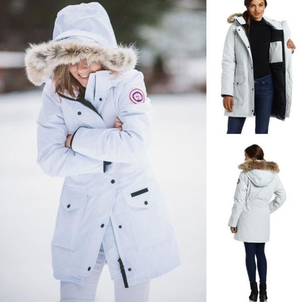 

canada outdoor sport quality fashion women outdoor sports hooded jacket waterproof windproof ski mountaineering clothing ing, Black