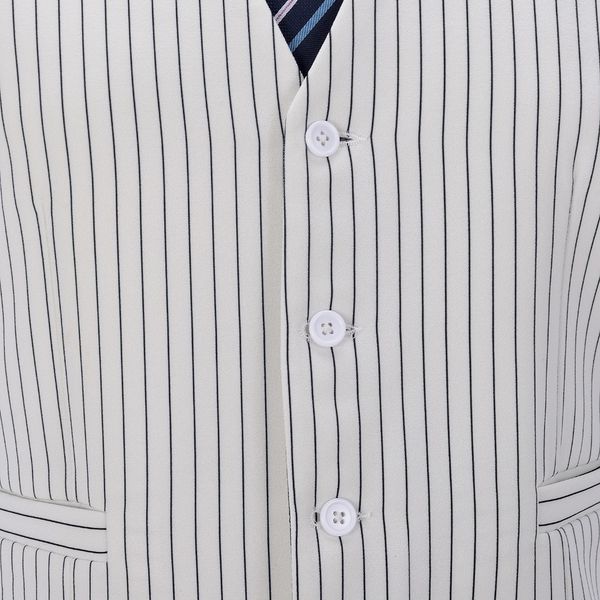 

мужского бизнес нашивка хлопок жилет boutique slim fit костюм жилет ivory однобортный жилет для свадьбы формального vest groomsmen, Black;white