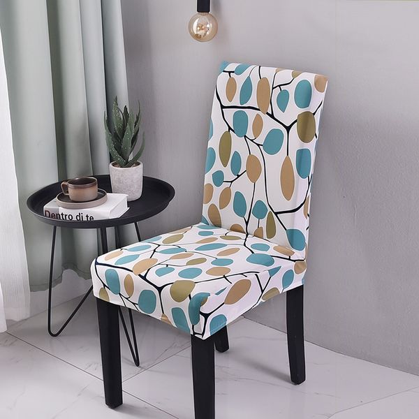 

spandex printed stretch elastic chair covers for wedding dining room office banquet housse de chaise chair cover living room