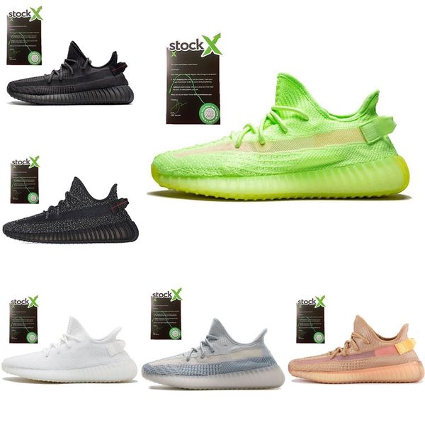 

новый kanye west lundmark antlia synth кроссовки glow правда форма hyperspace клей статический черный белый светоотражающие belgua zebra кро