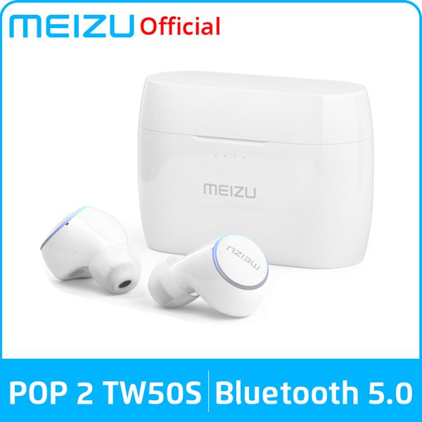 

global version meizu pop 2 bluetooth 5.0 earphone tw50s wireless earbuds ip5x in-ear sports earphone headset for 16th 16