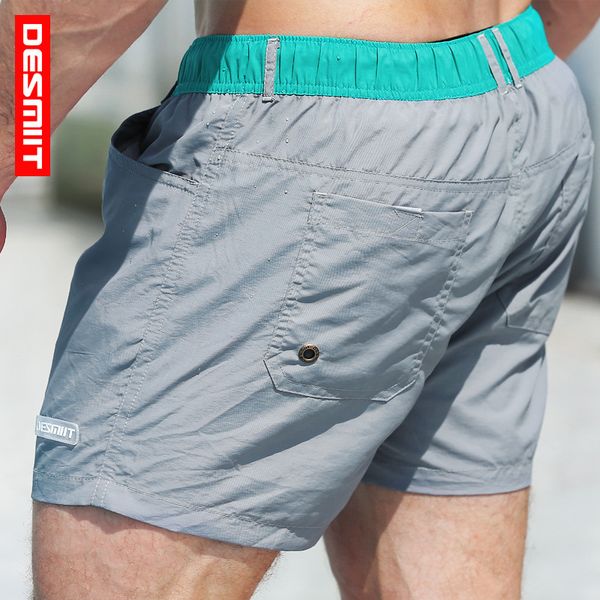 

2019 swim shorts men swimwear trunk mens swimming shorts mesh liner beach boardshorts surf short mens board sport bathing suit