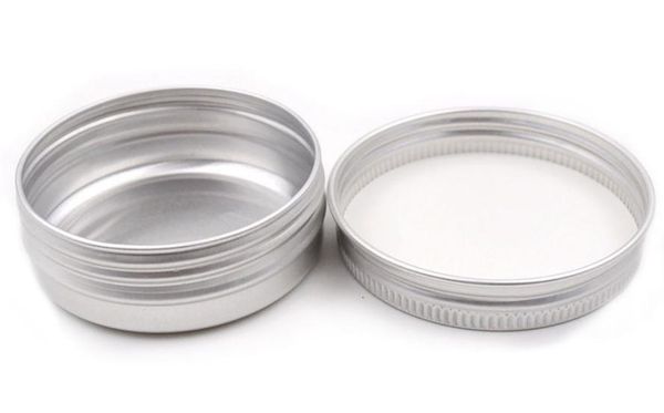 

10g white aluminum jar 10ml white aluminum tin aluminum metal container 250pcs