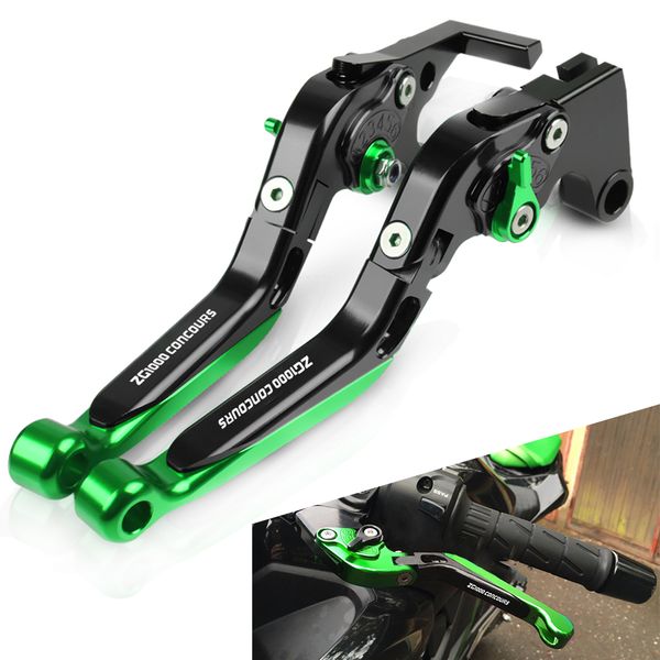 

cnc motorcycle brake clutch lever folding extendable for zg 1000 zg1000 concours 1992-2006 2005 2004 2003 2002