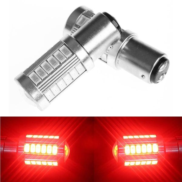

1pc 1157 bay15d 33 smd 5630 led car tail slamp bulb dc 12v red light