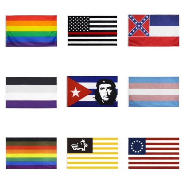 

150cm*90cm eastern star flag 3*5ft polyester custom hanging home decorative#693