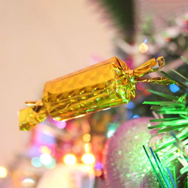 

home christmas hanging decoration party decoration xmas tree multicolored candy ornament kit