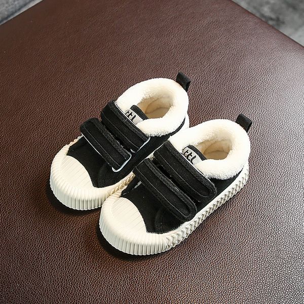 

зимние детские ботинки для малышей, Black;red