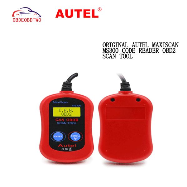 

2017 new autel for maxiscan ms300 obdii car auto diagnostic code reader ms 300 obd2 auto scan tool can high quality