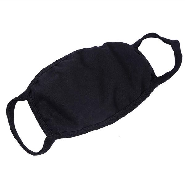 

anti-dust cotton mouth face mask man woman cycling wearing black fashion protective reusable masks