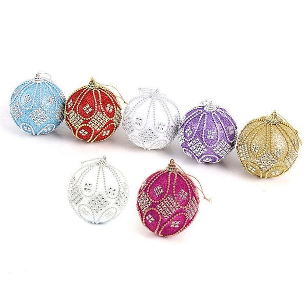 

christmas rhinestone glitter baubles balls xmas tree ornaments christmas decorations enfeite de natal for home 2018 #2o26