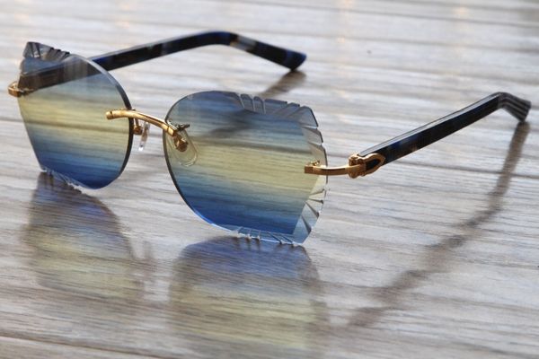 

rimless glasses marble blue aztec arms sunglasses metal mix arms 3524012 sunglasses sunglasses make some tiny alterations, White;black
