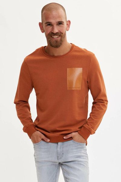 

defacto man sweat shirt-m1441az19au, Black