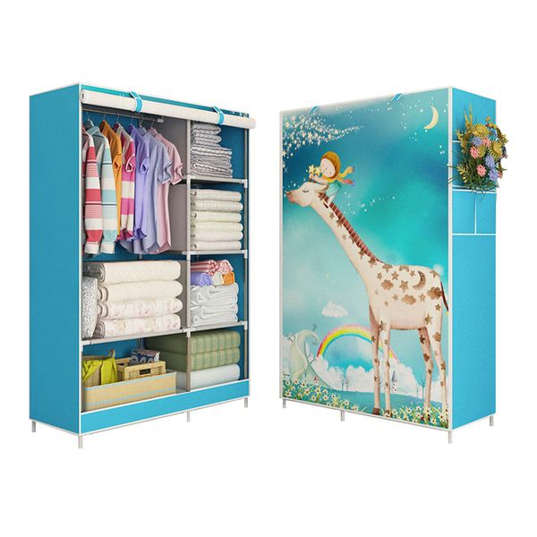 

cloth wardrobe for clothes fabric folding portable closet storage cabinet bedroom home furniture armario ropero muebles