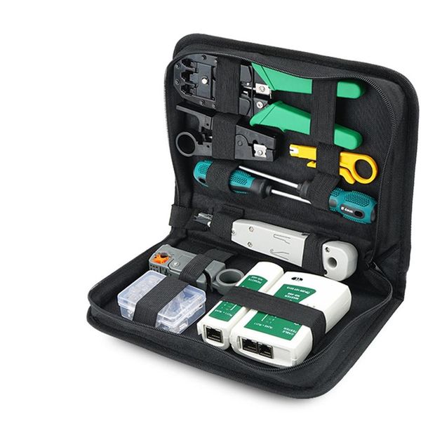 

rj45 rj11 portable home multi-function lan network crystal head wiring repair tool kit cable tester plier crimp crimper clamp