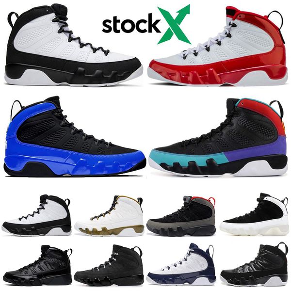 

9 ix 9s mens basketball shoes gym red racer blue citrus dream it unc la oreo bred space jam men sports sneakers