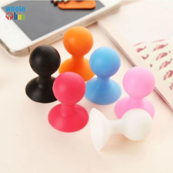

12 colors ocs sucker mobile phone holder for all cell mobile phone 100pcs/lot