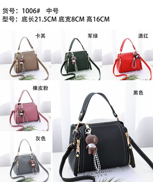 

ma'am bag summer single shoulder woman package oblique satchel joker bucket package