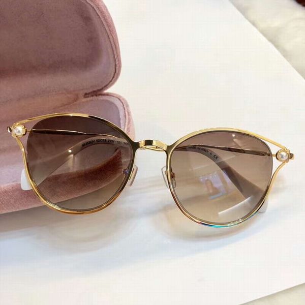 

53qv gold metal sunglasses brown shaded sun glasses women designer sunglasses brand new with box, White;black