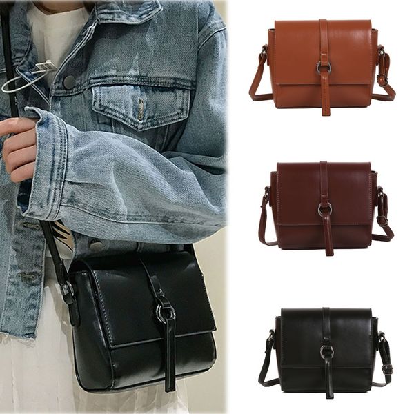 

kkmhan brand 2019 new women's simple small square bag shoulder bag solid color messenger dropshipping schoudertas dames