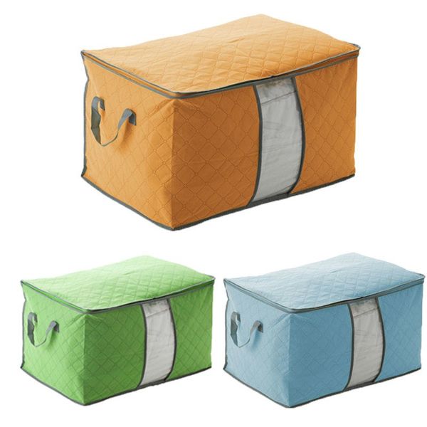 

shujin foldable storage travel bags pouch clothes organizer clothes luggage box non-woven fabric quilt organizer for closet