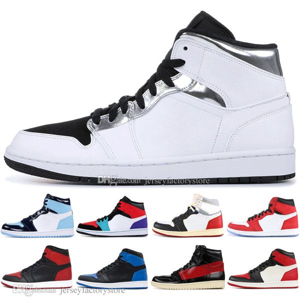 

1 og banned bred toe spider-man unc 1s 3 mens basketball shoes homage to home chicago royal blue men sport designer sneakers