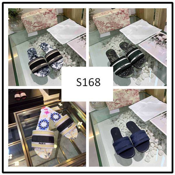 

latest dazzle flowers women designer slippers flat bottom embroidery sandal floral brocade slipper beach causal sandals 8, Black