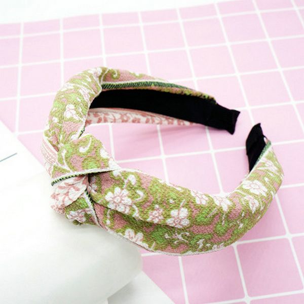 

black knot headband squadron blue floral black headband with knot fabric hair accessories head band hairclippers2010 zaydo, Black;brown