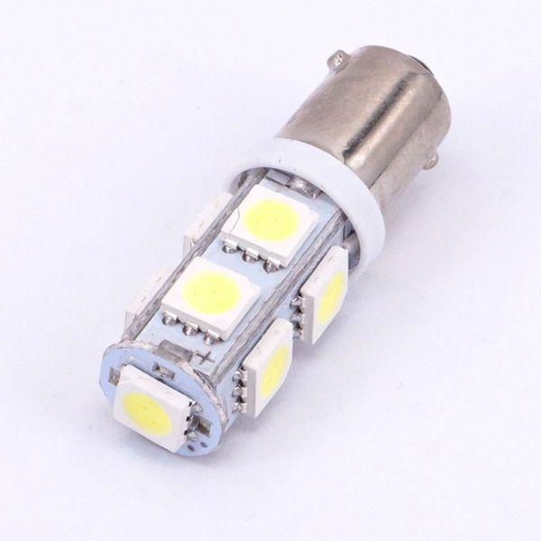 

20pcs/lot ba9s t4w 6000k white 9 smd led auto license plate light door bulb trunk light car led marker gauge lamps 12v dv