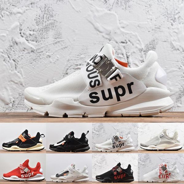 

2018 new fashion presto chaussures de course pour hommes, noir blanc marque designer sneakers hommes prestos baskets de zapatos man off 45, White;red