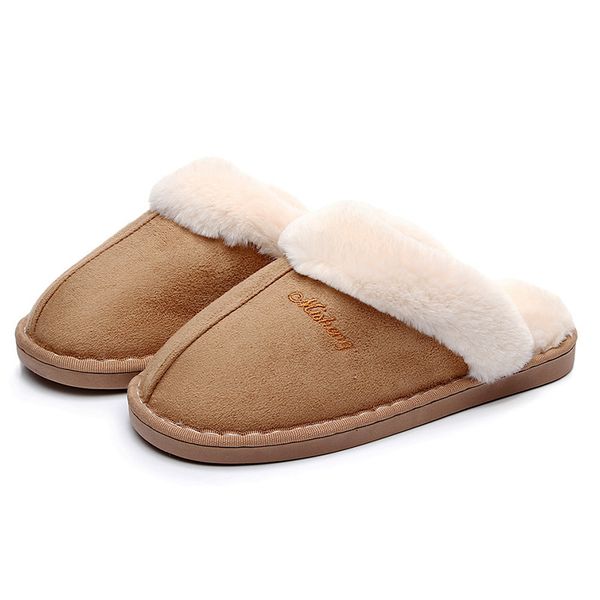 

женские тапочки зима держите теплый дом крытый обувь плюшевые меха дом хлопок женщины тапочек drop доставка botas mujer y200106, Black