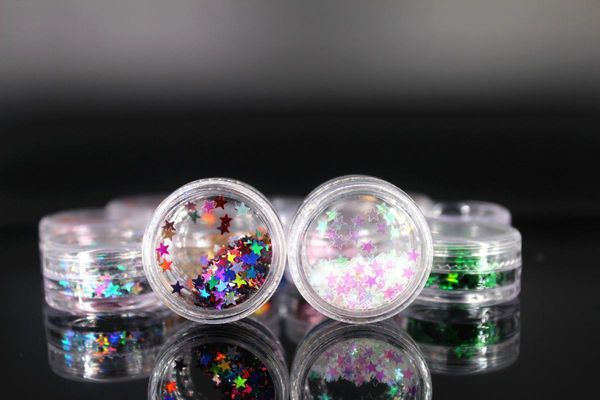 

kawaii 12 colors star sequins gel polish set uv vernis semi primer coat gel varnish nail art manicure polishes nails, Red;pink