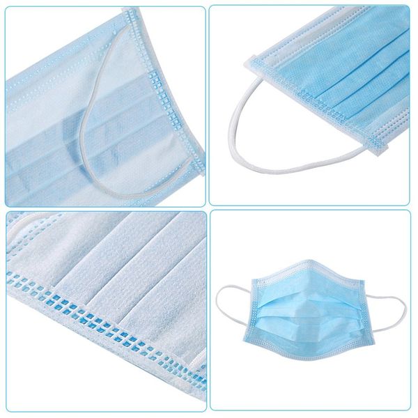 

envia wholesale woven in fa disposable 2000pcs 3 fa mask rqrpk layers disposable store personal omc /lot mask non woqjn