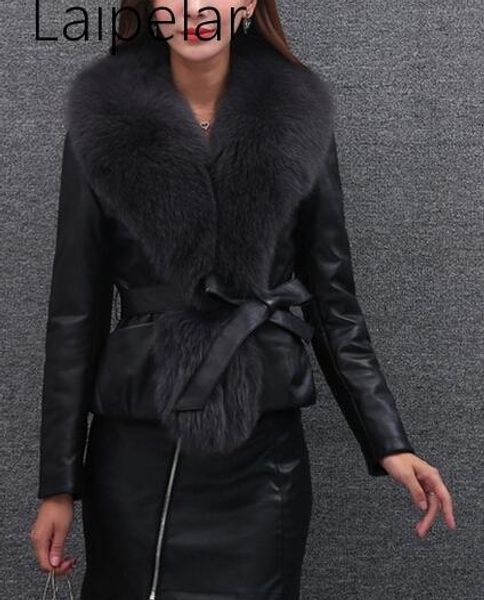 

laipelar fur coat luxury faux warm women coat vests winter fashion furs women's coats jacket gilet veste 3xl, Black