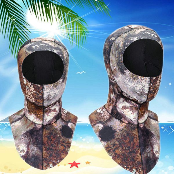 

wetsuit neoprene hood 3mm scuba warm cap diving hat hood divers cap neck cover