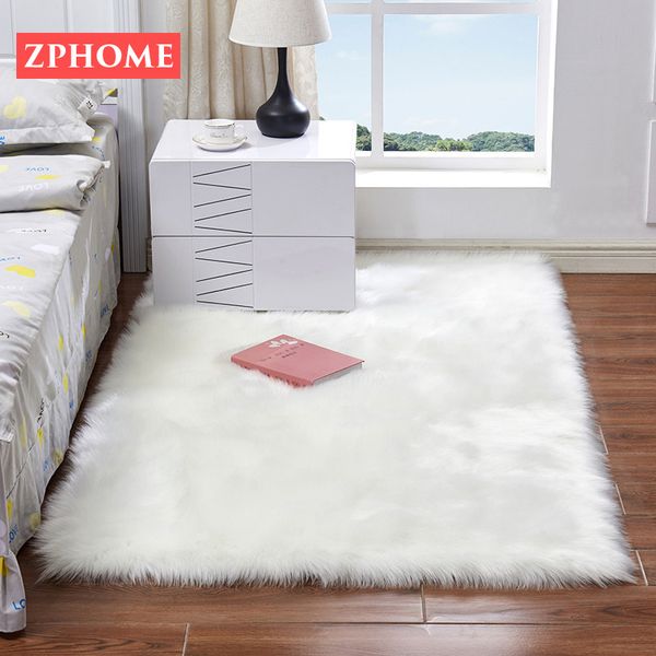 

australian imitation wool leather sofa carpet mat whole sheepskin wool cushion bay window cushion living room bedroom long blank