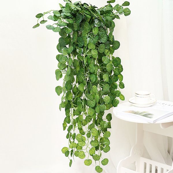 

искусственные растения vine 90см / 35.4inches поддельный листья rattan зелень сымитированный vine главная свадебный пластиковые растения укр