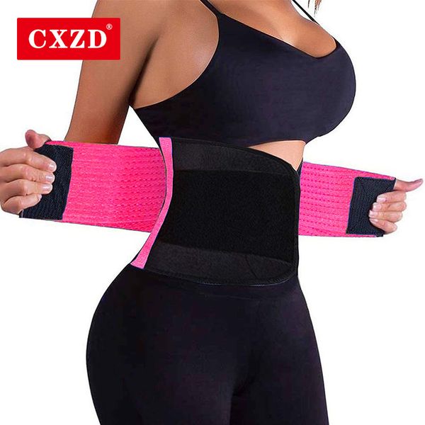 

women waist trainer breathable cxzd sweat belt cincher body shaper girdle fat burn belly slimming band for weight loss fitness