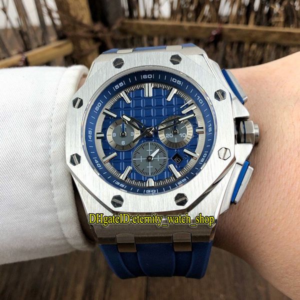 

лучшая версия royal 26480ti.оо.а027ка.01 синий циферблат cal.3126 автоматические мужские часы 26400au сапфировый стальной корпус резиновые д, Slivery;brown