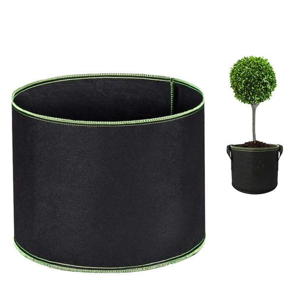 

american gallon black garden plant grow bag vegetable flower pot planter diy potato garden pot plant eco-friendly grow bag