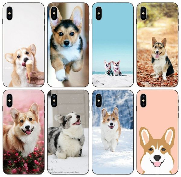 

tongtrade] pembroke welsh corgi case for iphone 11 pro x xs max 6s 5s 5c 5 4s 4 samsung s10 5g huawei p10 plus sony xperia m4 case
