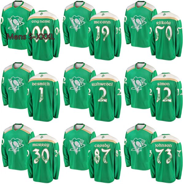 

Pittsburgh Penguins Jared McCann Juuso Riikola Chad Ruhwedel Casey DeSmith Matt Murray Hockey Jerseys