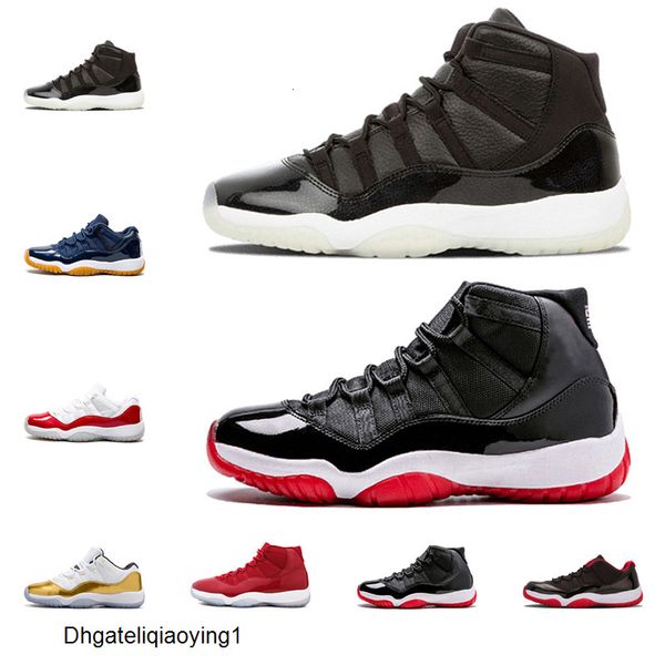 

2020 11s баскетбол обувь prom night cap и платье гамма-синий 82 96 midnigh navy мужчины женщины обувь gym red мужчины женщины спорт, Black