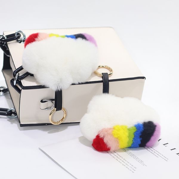 

fur pendant clouds, Silver