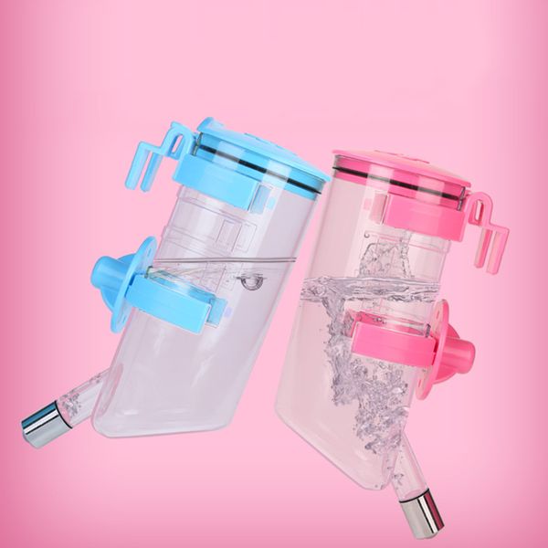 

pet automatic feeders water dispenser portable dog cat hanging dinker plastic comedero perro pets accessories 6d0199