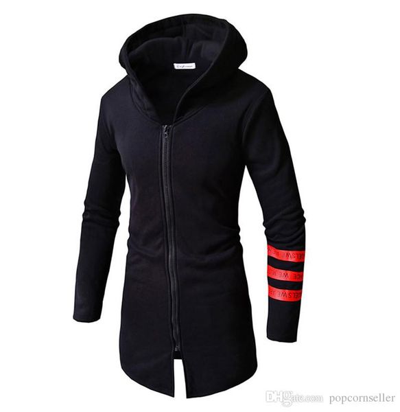 

mens new fashion designer jackets winter casual printed long hoodie plus size military jacket gentlemen coats, Black;brown