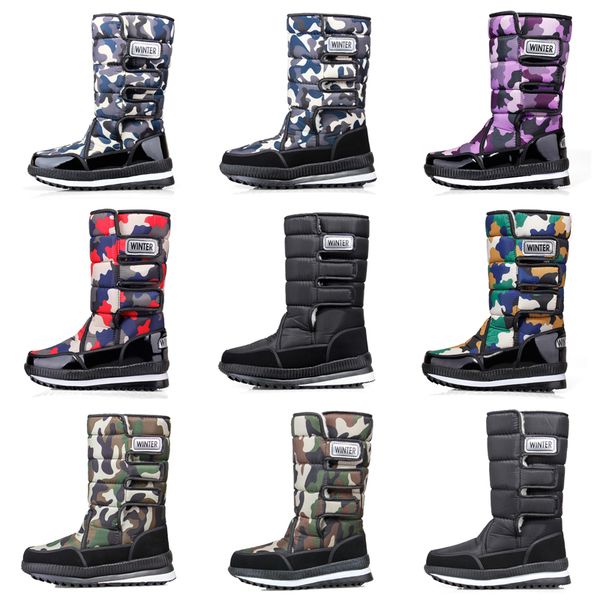 mens knee high snow boots